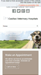 Mobile Screenshot of casillasveterinaryhospitals.com